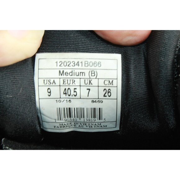 BROOKS Launch 4 B 066 Black Nylon Lace Up Running Shoes Size 9 M (B) - Picture 8 of 9